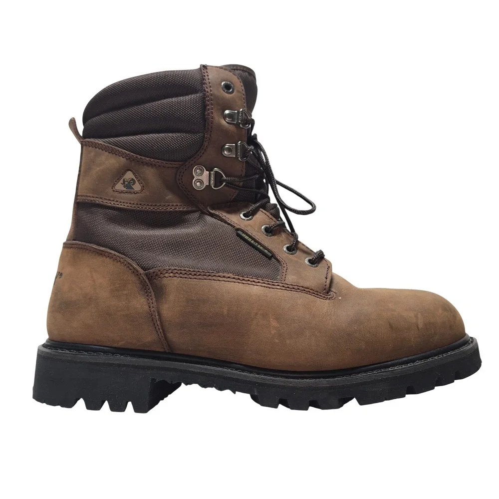 Rocky 9167 Mens Brown Leather Gore-Tex 800g Thinsulate Insulate Work Boots 10.5M